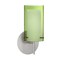 Besa Lighting Pahu 4 Mini Sconce, Olive/Opal, Satin Nickel Finish, 1x40W Halogen 1SW-L44007-SN - alternate 1